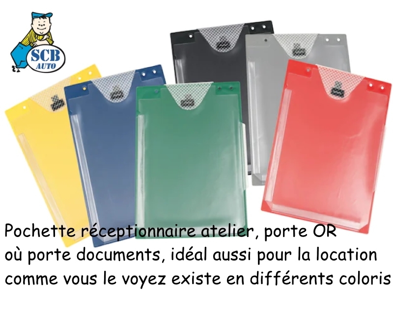 Porte document voiture personnalisable : Devis sur Techni-Contact